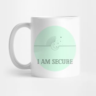 Affirmation Collection - I Am Secure (Green) Mug